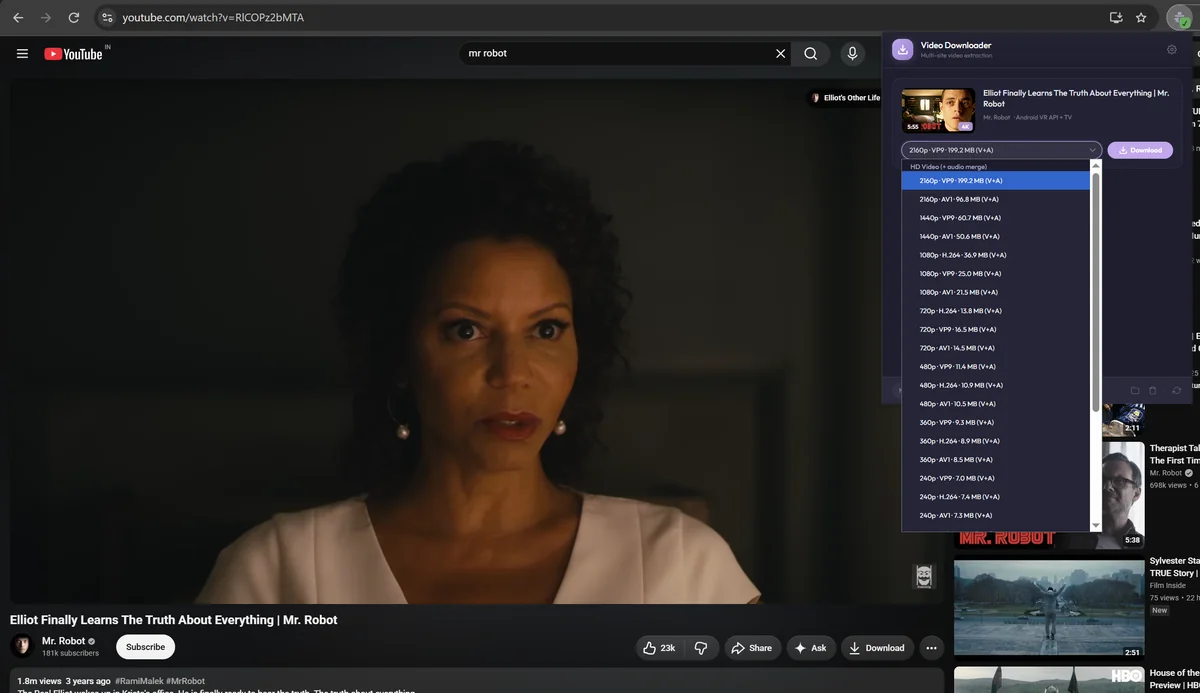 Video Downloader Extension